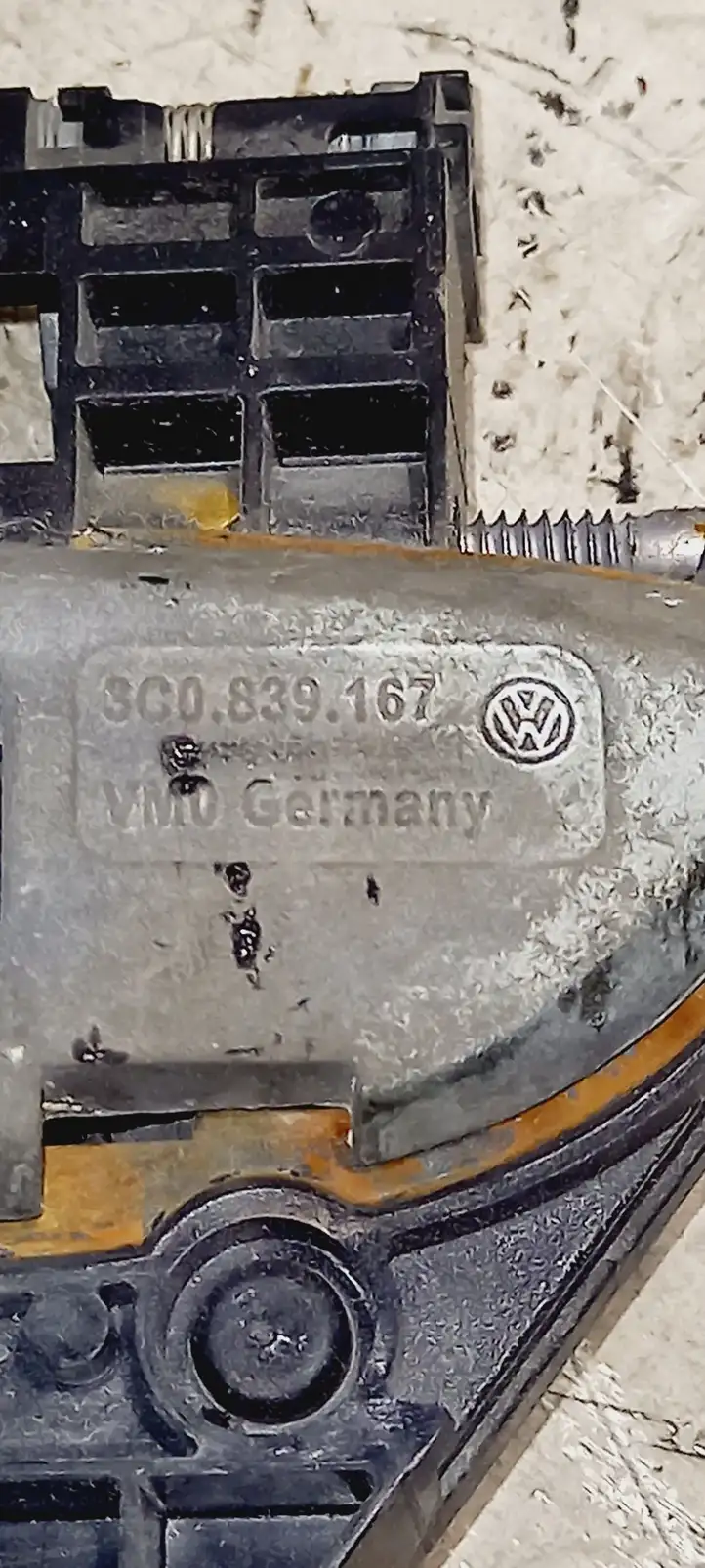 Volkswagen PASSAT B6 (2005 - 2010) 3C0839167 Наружная ручка задней двери — фото 2