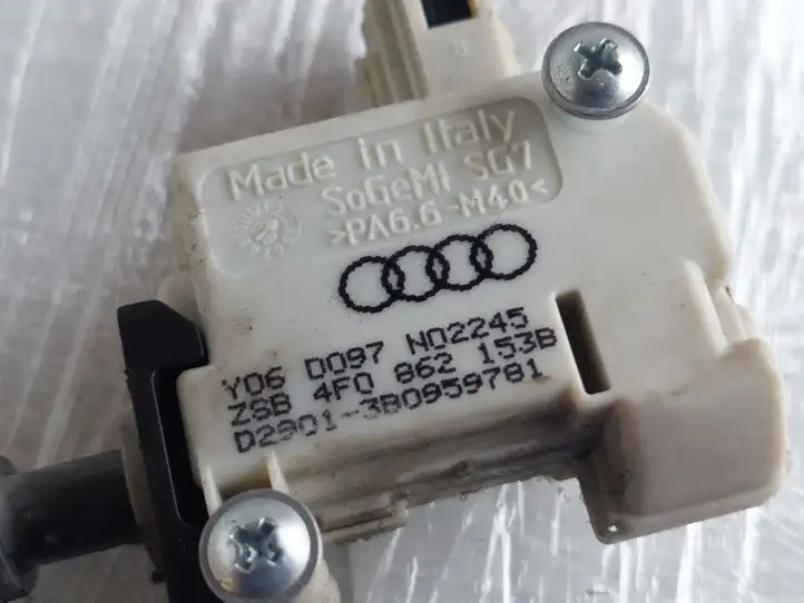 Audi A6 S6 C6 4F (2004 - 2008) 4F0862153B Привод замка крышки топливного бака — фото 2