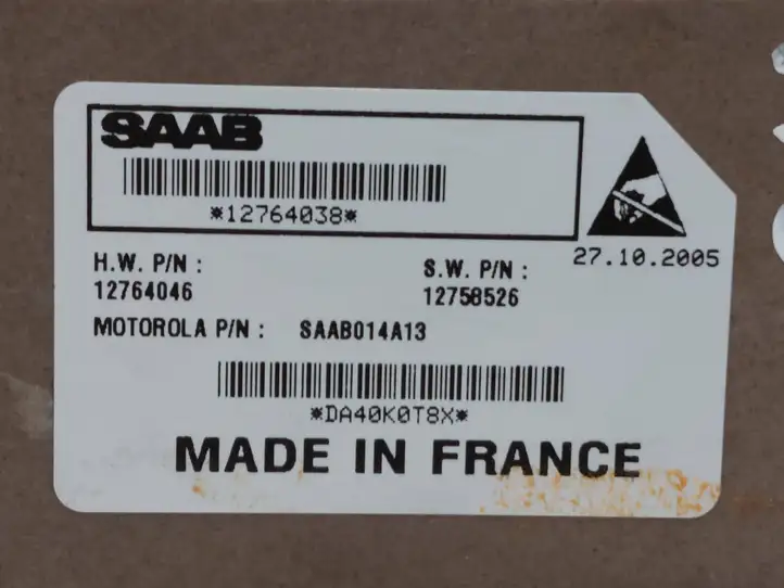 Saab 9-3 Ver2 (2003 - 2007) 12764038 Кнопка стеклоподъемников — фото 4