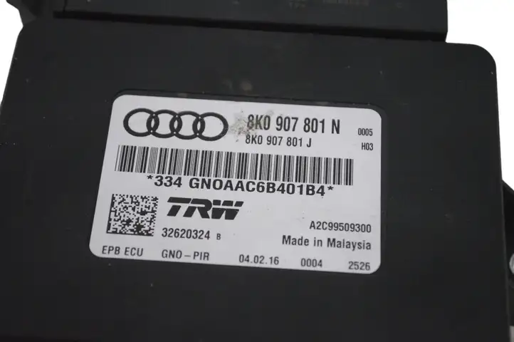Audi Q5 SQ5 (2012 - 2017) 8K0907801N Блок управления стояночным тормозом (EPB) — фото 4