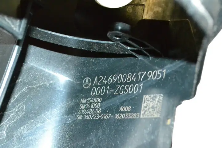 Mercedes-Benz A W176 (2012 - 2018) A2469008417 Обшивка рулевой колонки — фото 4