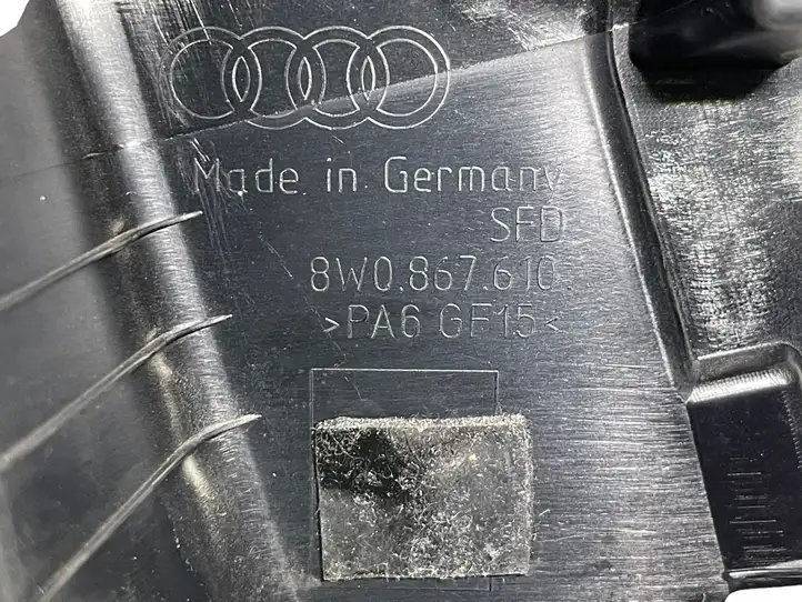 Audi A4 S4 B9 (2015 - 2019) 8W0867610 Накладка стекла передней двери — фото 6