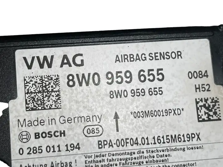 Audi A4 S4 B9 (2015 - 2019) 8W0959655 Блок управления SRS — фото 7