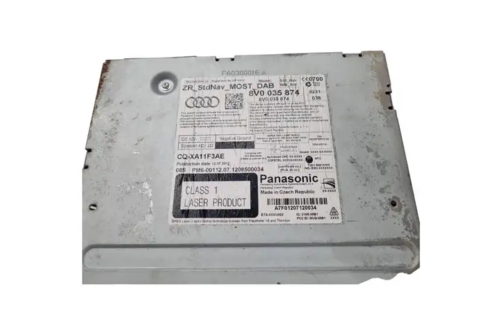 Audi A3/S3 8V (2012 - 2016) 8V0035874 Магнитола / мультимедийная система — фото 4