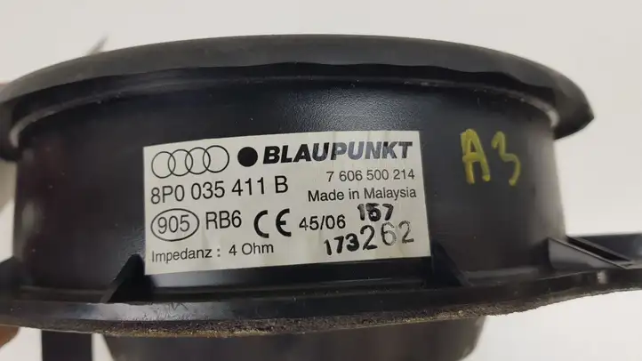 Audi A3/S3 8P (2004 - 2008) Динамики передних дверей — фото 6