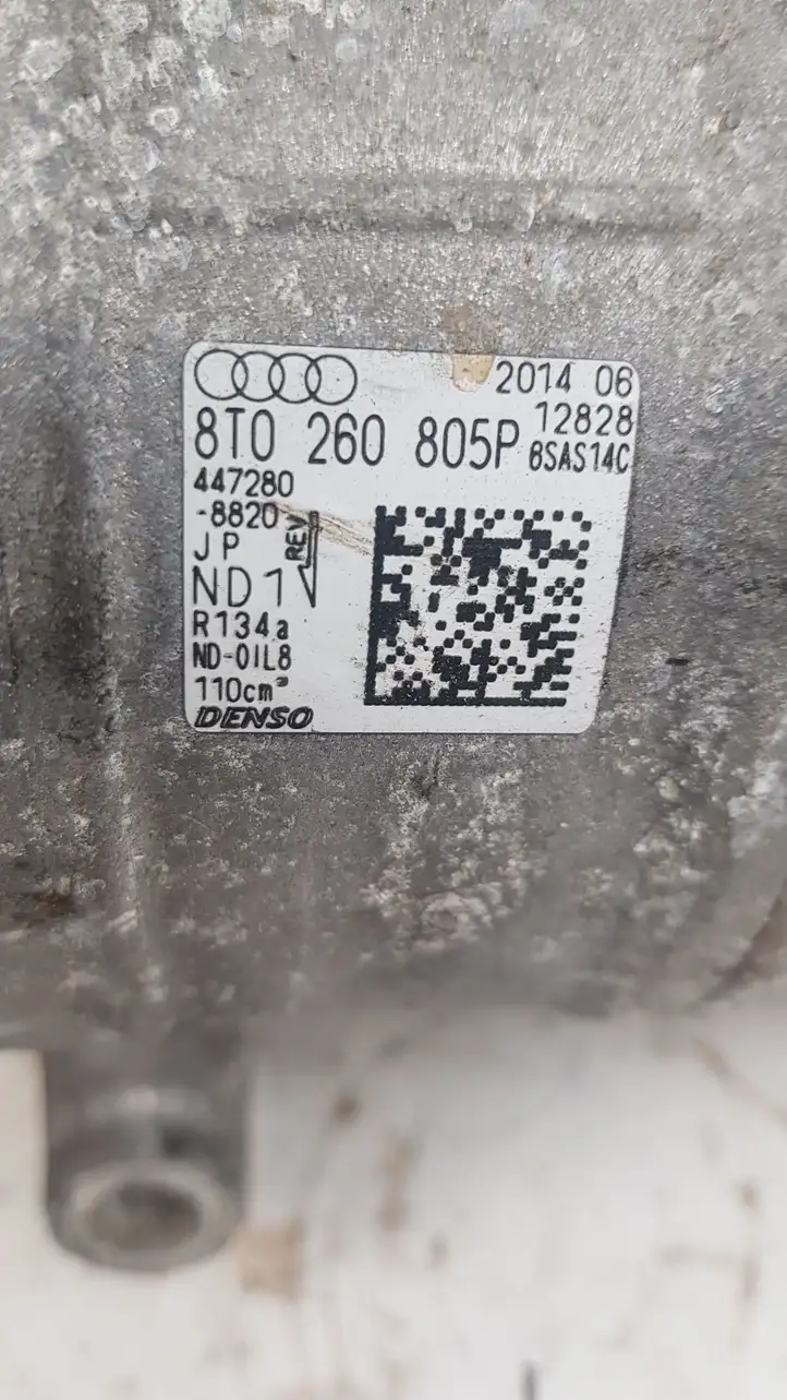 Audi A5 8T 8F (2007 - 2011) Компрессор (насос) кондиционера воздуха — фото 7