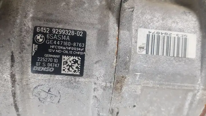 BMW 1 F20 F21 (2011 - 2019) Компрессор (насос) кондиционера воздуха — фото 6