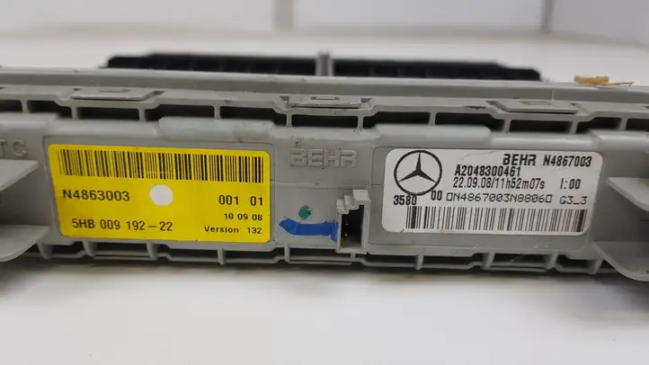 Mercedes-Benz C W204 (2007 - 2014) Электрический отопитель салона — фото 4