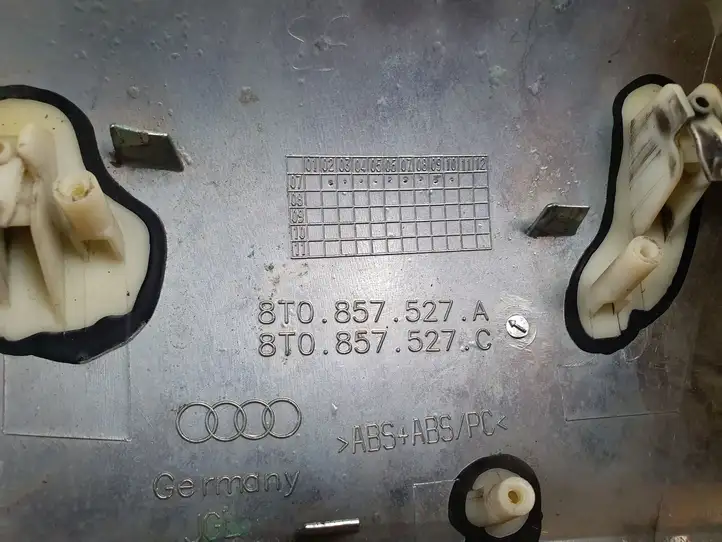 Audi A4 S4 B8 8K (2011 - 2015) 8T0857527A Пластиковая отделка зеркала — фото 8