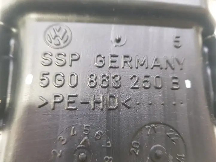 Volkswagen Golf VII (2013 - 2019) Воздуховоды системы отопления/климатики — фото 2