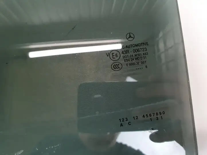 Mercedes-Benz A W176 (2012 - 2018) Стекло задней двери — фото 4