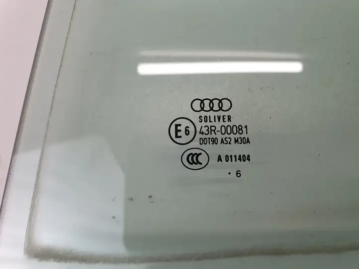 Audi A6 S6 C6 4F (2004 - 2008) Стекло задней двери — фото 4