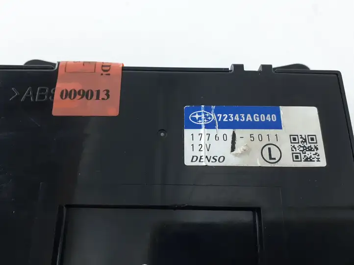 Subaru Legacy (2003 - 2009) 72343AG040 Блок управления кондиционером — фото 3