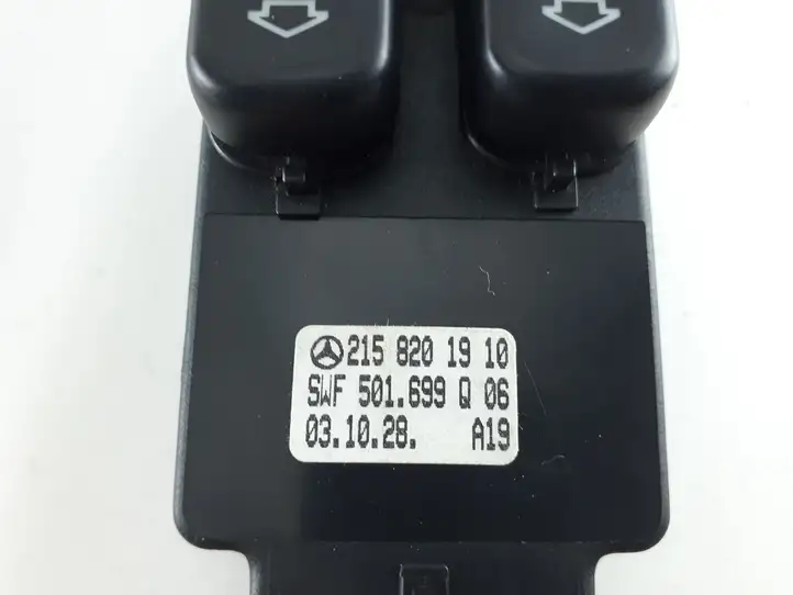Mercedes-Benz CL C215 (2000 - 2006) 2158201910 Блок кнопок стеклоподъемников — фото 4