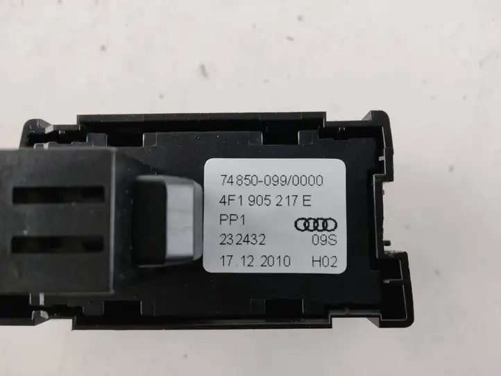 Audi A6 Allroad C6 (2008 - 2011) 4F1905217E Включатель зажигания и стартера — фото 3