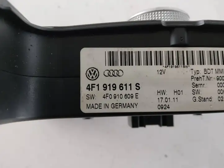 Audi A6 Allroad C6 (2008 - 2011) 4F1919611S Контроллер мультимедийной системы — фото 3