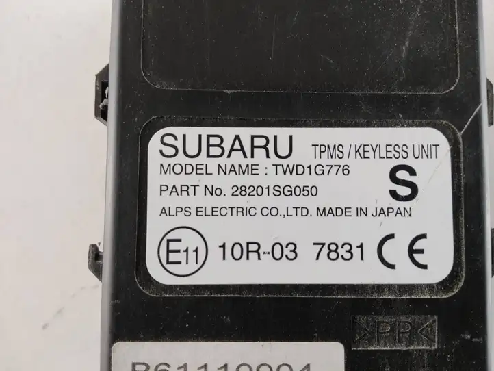 Subaru Forester SJ (2013 - 2018) 28201SG050 Блок бесключевого доступа — фото 3