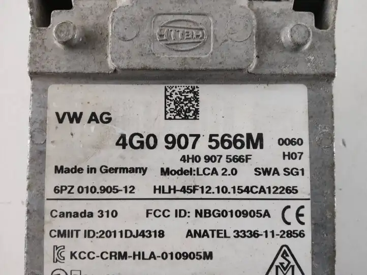 Audi A6 C7 (2014 - 2018) 4G0907566M Радар контроля слепых зон — фото 3