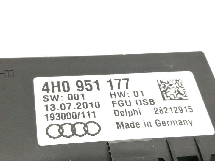 Audi A8 (2010 - 2014)  4H0951177 Ультразвуковой датчик / датчик