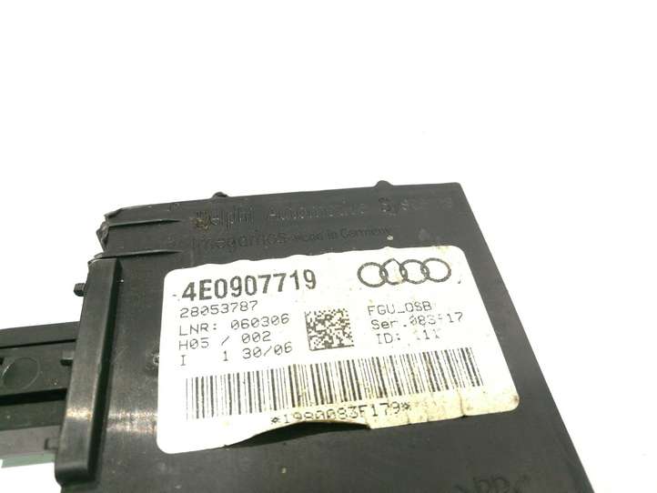 Audi A8 (2005 - 2007)  4E0907719 Блок управления сигнализации