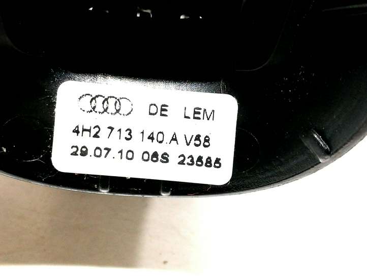 Audi A8 (2010 - 2014)  4H2713140A Отделка рычага переключения передач (кожа, головка)