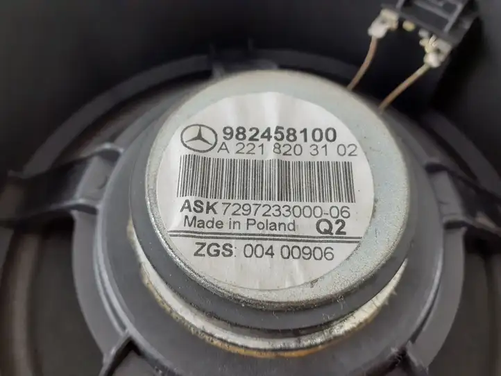 Mercedes-Benz S W221 (2005 - 2013) A2218203102 Динамики задних дверей — фото 3