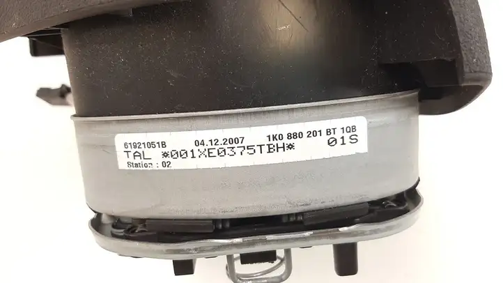 Volkswagen PASSAT B6 (2005 - 2010) 1K0880201BT Подушка безопасности руля — фото 4