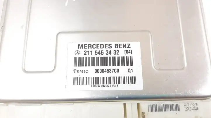 Mercedes-Benz E W211 (2002 - 2009) 2115453432 Блок управления подвеской — фото 3