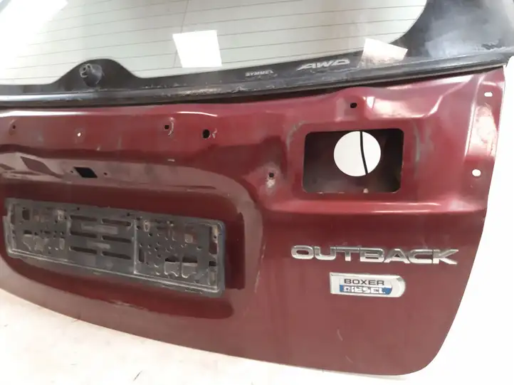 Subaru Outback (2007 - 2009) Крышка багажника — фото 10