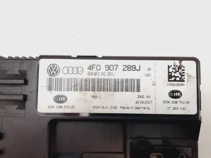 Audi A6 S6 C6 4F (2008 - 2011) 4F0907289J Модуль комфорта — фото 5