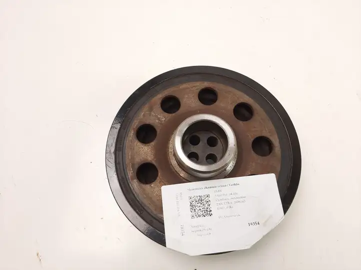 BMW 5 E60 E61 (2004 - 2010) 11237799153 Шкив коленчатого вала — фото 4