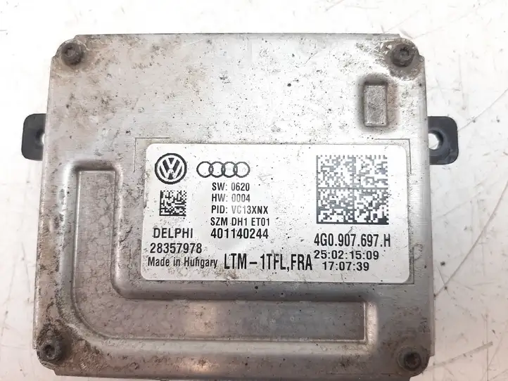 Audi A6 C7 (2011 - 2014) 4G0907697H Блок розжига ксенона — фото 3
