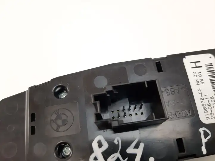 BMW 6 F12 F13 (2010 - 2018) 9196678 Блок кнопок стеклоподъемников — фото 9