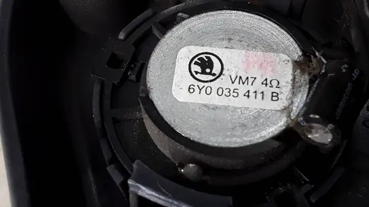 Skoda Fabia Mk1 (6Y) (1999 - 2007) 6Y0035411B Твитер передней двери — фото 2