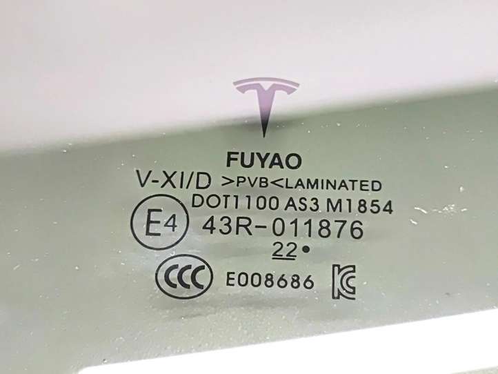 Tesla Model Y (2019 - 2024)  1666510-00-C Основное стекло задних дверей