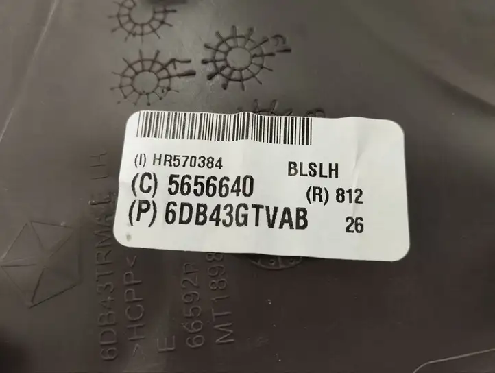 Chrysler Pacifica (2016 - ) 6DB43TRMAE Обшивка стойки у окна — фото 4
