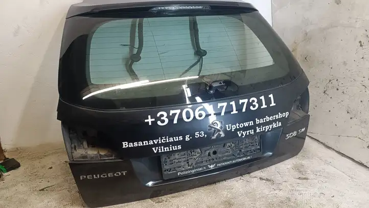 Peugeot 508 (2010 - 2014) Крышка багажника — фото 1