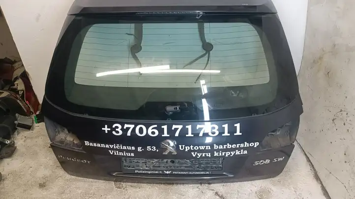 Peugeot 508 (2010 - 2014) Крышка багажника — фото 3