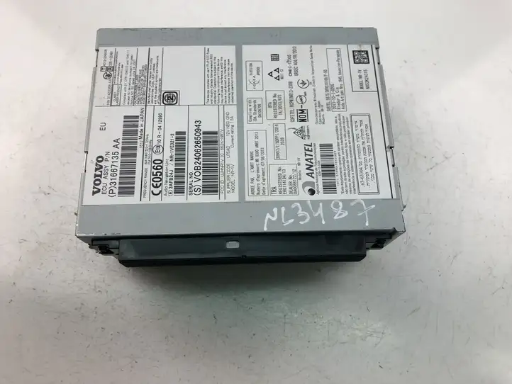 Volvo V60 (2013 - 2018) 31667135AA Блок Hi-Fi аудиосистемы — фото 3