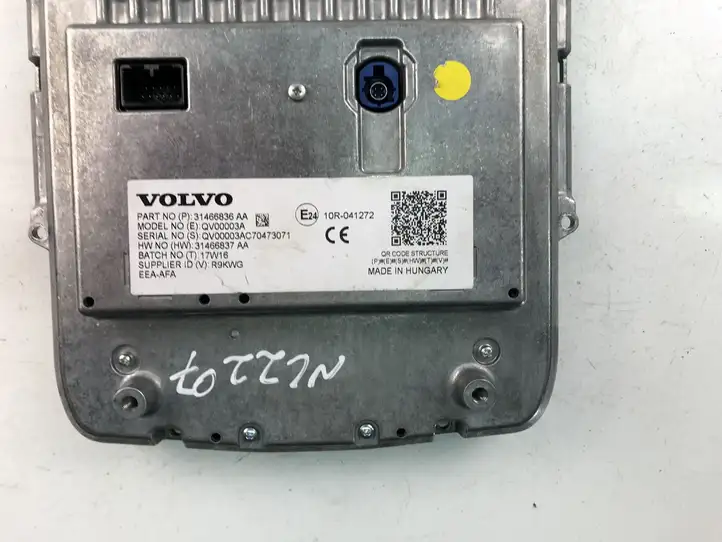 Volvo XC90 (2014 - 2019) 31466836AA Блок Hi-Fi аудиосистемы — фото 3