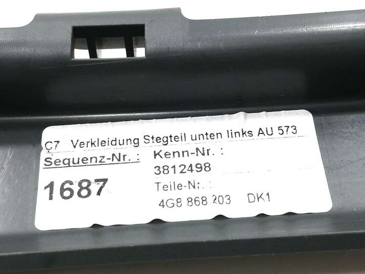 Audi A7 (2010 - 2014)  4G8868203 Отделочный щит панели (боковой)