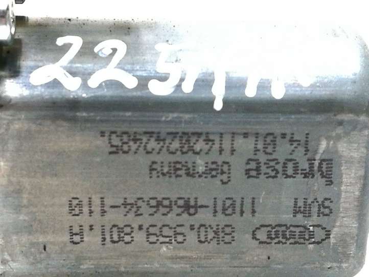 Audi A4 (2007 - 2011)  8K0959801A электродвигатель переднего стеклоподъемника