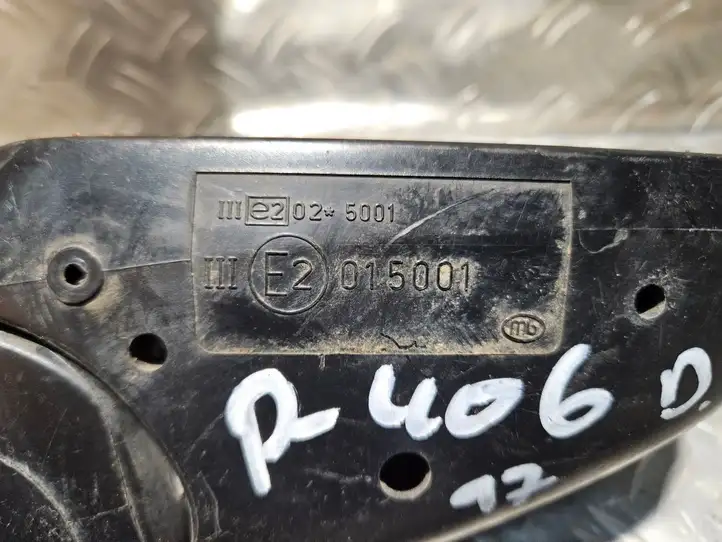Peugeot 406 (1999 - 2006) 015001 Боковое зеркало с электроприводом — фото 1