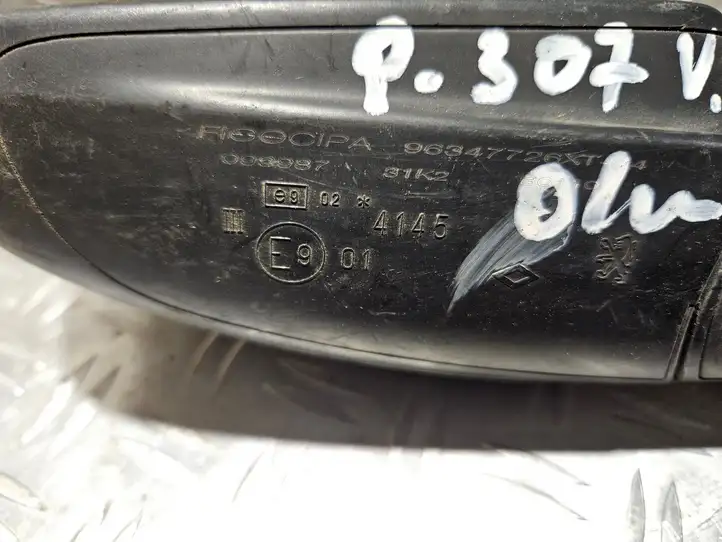 Peugeot 307 CC (2001 - 2005) 014145 Боковое зеркало с электроприводом — фото 1