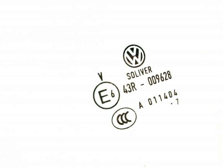 Volkswagen PASSAT B6 (2005 - 2010)  43R009628 Основное стекло задних дверей
