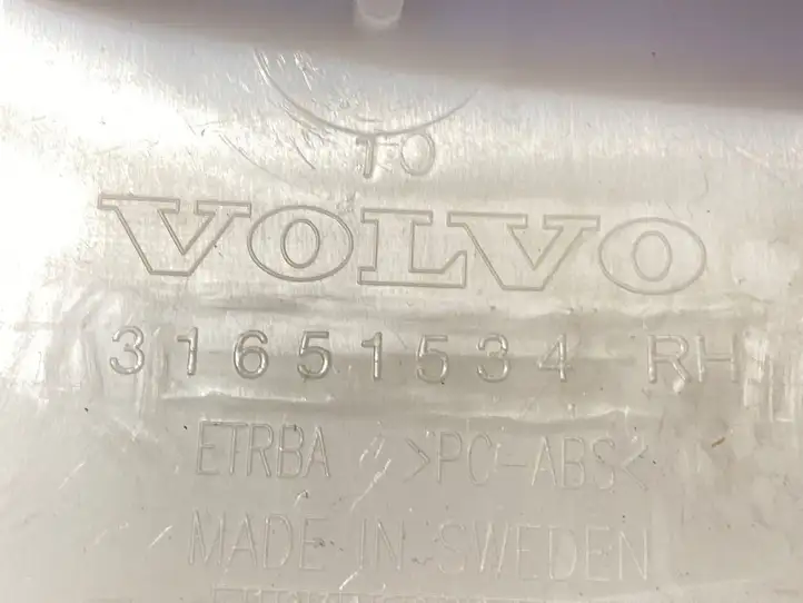 Volvo XC90 (2014 - 2019) 31651534 Верхняя обшивка стойки B — фото 3