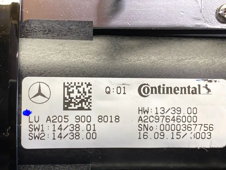 Mercedes-Benz C W205 (2014 - 2021) A2059008018 Контроллер мультимедийной системы — фото 3