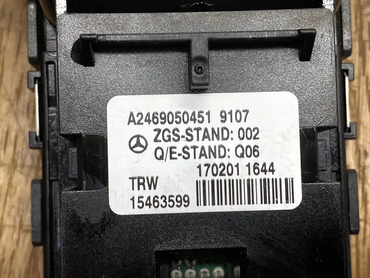 Mercedes-Benz GLE W166/C292 (2015 - 2019) A2469050451 Кнопка ручного тормоза — фото 3