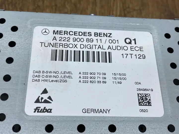 Mercedes-Benz GLE W166/C292 (2015 - 2019) A2229008911 Магнитола / мультимедийная система — фото 3