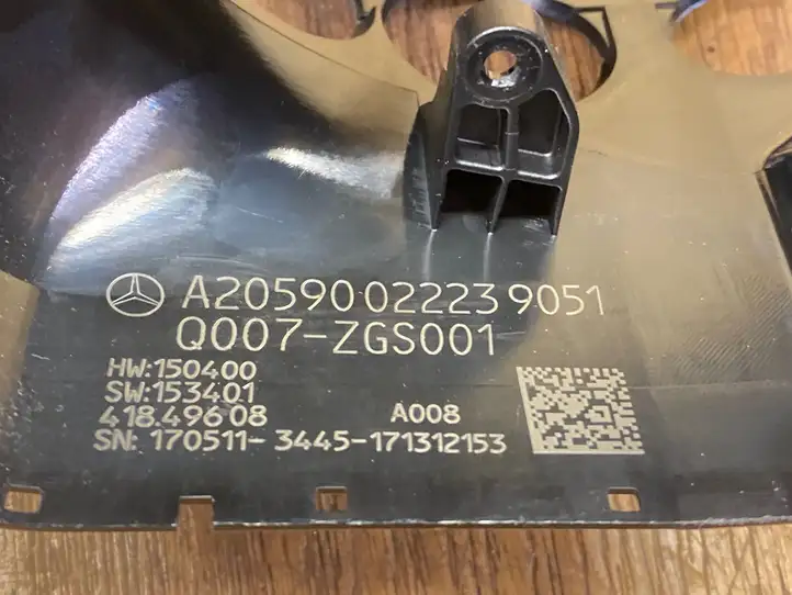 Mercedes-Benz C W205 (2014 - 2021) A2059002223 Обшивка рулевой колонки — фото 3